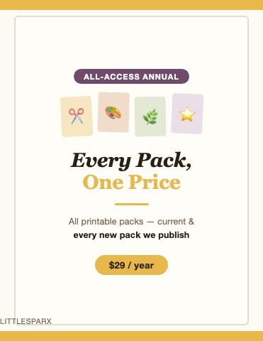 LittleSparx All-Access — Annual — full preview